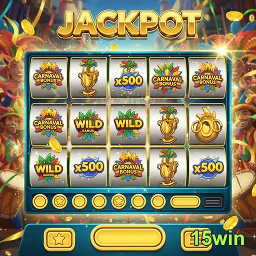 Tela de slot game com destaque para jackpots e giros grátis